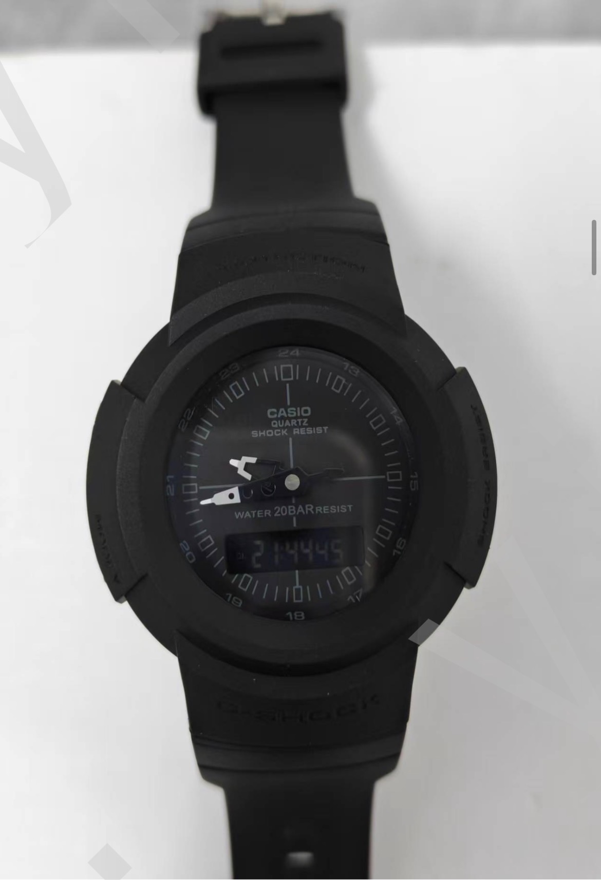 G-Shock AW-500 Black in Black