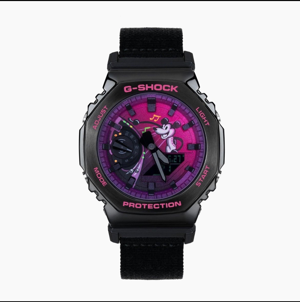 GA-2100 Mickey Mouse Edition in Black / Purple