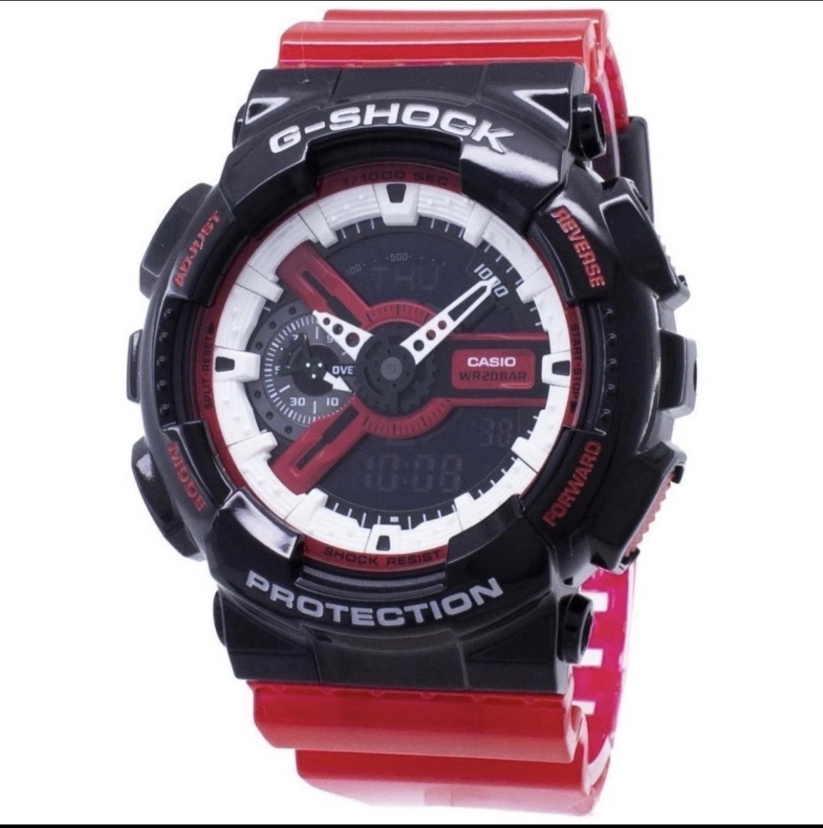 G-Shock GA-110 in Red / Black