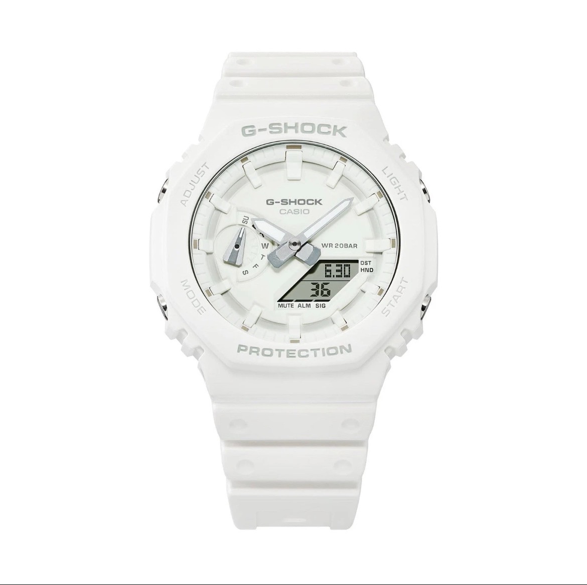 G-Shock GA-2100 in White